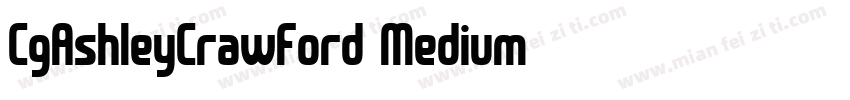 CgAshleyCrawford Medium字体转换
